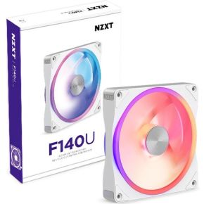 Nzxt f140u ultra fan white 2 orig - NZXT F140U Ultra 140mm Case Fan (White)