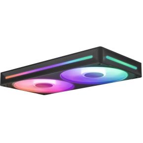 F240 RGB Core Single-Frame RGB Fan Unit Black 240mm Case Fan (Black) - afbeelding 3