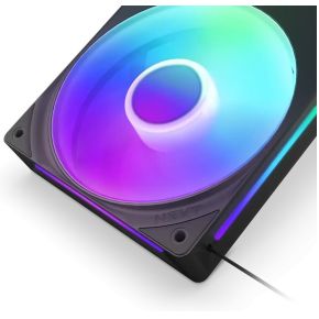 F240 RGB Core Single-Frame RGB Fan Unit Black 240mm Case Fan (Black) - afbeelding 4