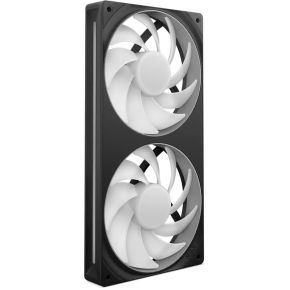 F240 RGB Core Single-Frame RGB Fan Unit Black 240mm Case Fan (Black) - afbeelding 5
