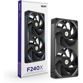 F240X Performance RGB Single-Frame Fan Black 240mm Case Fan (Black) - afbeelding 2