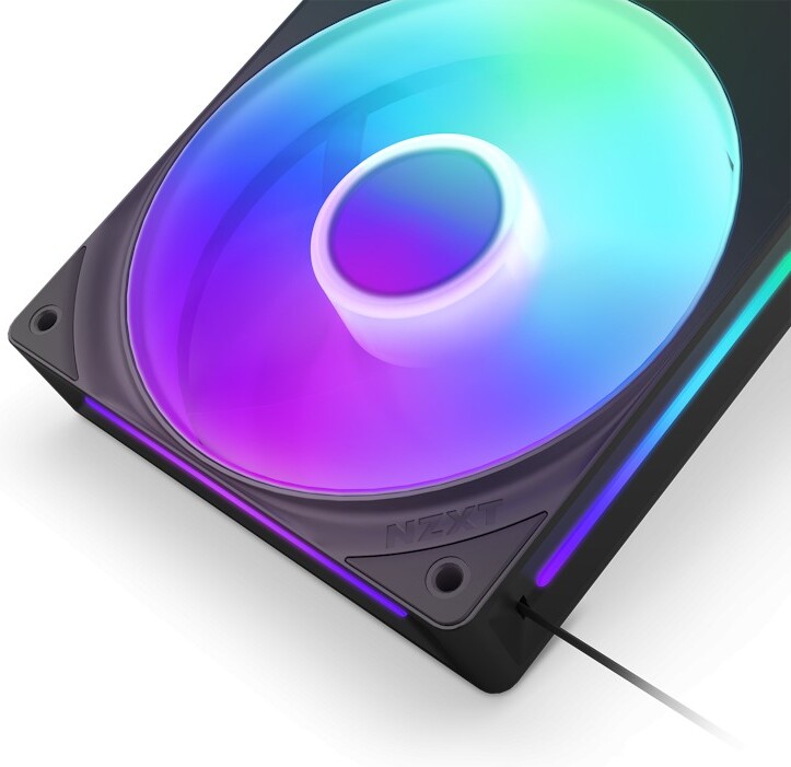 Nzxt f360 core case fan 776969 4 orig - NZXT F360 RGB Core - 360mm Single-Frame Case Fan Unit