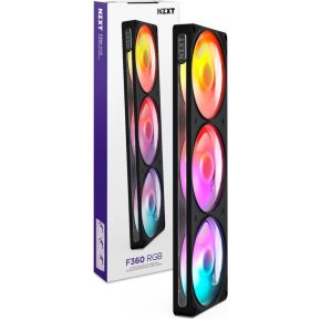 NZXT F360 RGB Fan - Black case fan, productafbeelding 2