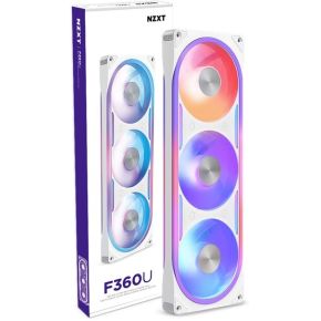 Nzxt f360u ultra fan white 2 orig - NZXT F360U Ultra 120mm Case Fan (White)