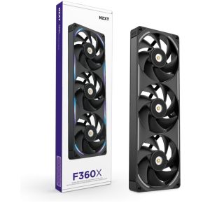 F360X RGB Performance Single-Frame Fan Black 360mm Case Fan (Black) - afbeelding 2