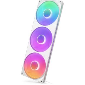 F420 RGB Core Single-Frame RGB Fan White 420mm Case Fan (White) - afbeelding 2