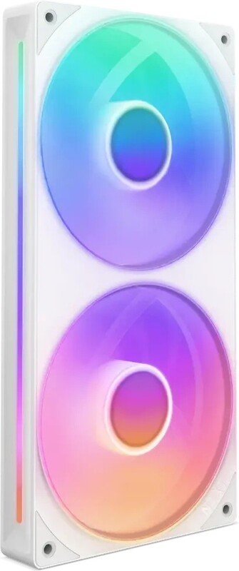 Nzxt rf u24hf w1 pc koeling f240 - NZXT F240 RGB Core 240mm Single-Frame RGB Case Fan - White