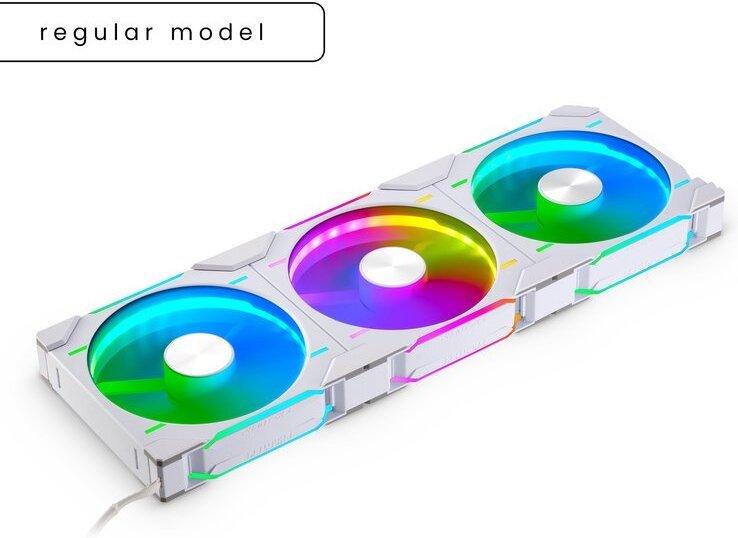 Phanteks d30 140 pwm regular - Phanteks D30-140 PWM Regular Airflow 3-Pack 140mm Case Fan (White)