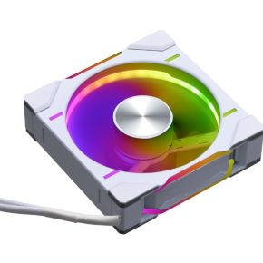 D30-120 D-RGB PWM White 3-Pack 120mm Case Fan (White) - afbeelding 7
