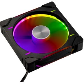 D30-140 PWM D-RGB Regular Airflow Fan Black 3 Pack 140mm Case Fan (Black) - afbeelding 7