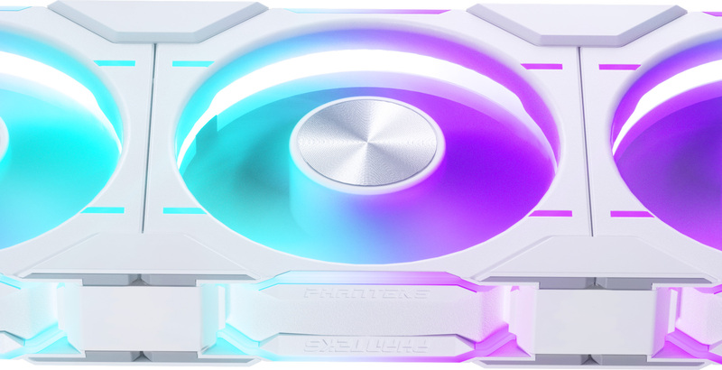 Phanteks d30 pwm regular airflow d whit 776546 3 orig - Phanteks D30-120 PWM D-RGB Regular Airflow Fan 120mm Case Fan (White)
