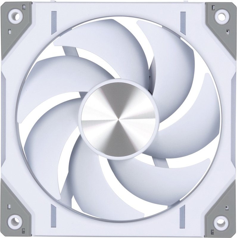 Phanteks d30 pwm regular airflow d whit 776546 - Phanteks D30-120 PWM D-RGB Regular Airflow Fan 120mm Case Fan (White)
