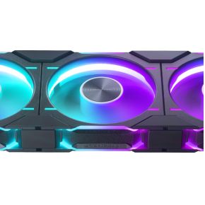 D30-120 Reverse Airflow D-RGB PWM Black 3-pack 120mm Case Fan (Black) - afbeelding 2