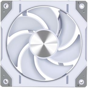 D30-120 Digital RGB PWM Fan Reverse Airflow White 3 Pack 120mm Case Fan (White) - afbeelding 2
