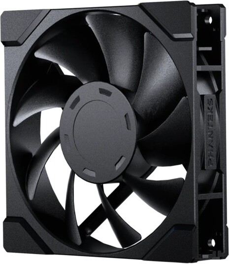 Phanteks m25 gen2 pwm 3 pack black 776424 2 orig - Phanteks M25-120 Gen2 PWM Case Fan 120mm Black 3-Pack