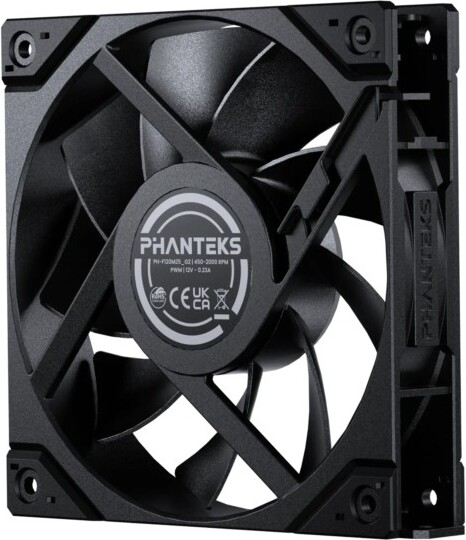 Phanteks m25 gen2 pwm 3 pack black 776424 3 orig - Phanteks M25-120 Gen2 PWM Case Fan 120mm Black 3-Pack