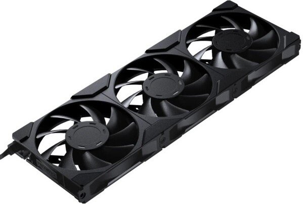 Phanteks m25 gen2 pwm 3 pack black 776424 - Phanteks M25-120 Gen2 PWM Case Fan 120mm Black 3-Pack