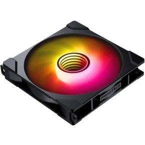 M25 Gen2 PWM D-RGB 140mm Reverse Blade Fan Triple Pack - Black - afbeelding 5