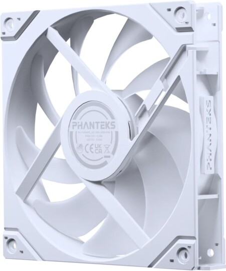 Phanteks m25 gen2 pwm d 3 white 776459 4 orig - Phanteks M25 Gen2 PWM D-RGB Reverse 3-Pack 140mm Case Fan (White)