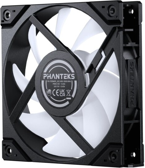 Phanteks m25 gen2 pwm d reverse black 776466 3 orig - Phanteks M25-120 Gen2 Reversed Blade D-RGB PWM 120mm Case Fan (Black)
