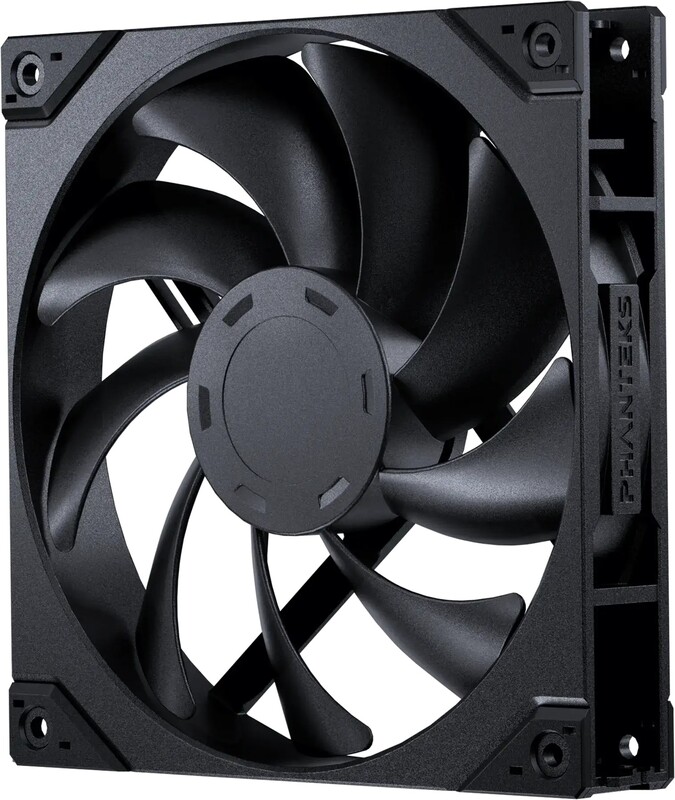 Phanteks m25g2 140 black 140mm 101 78 5 orig - Phanteks M25-140 Gen2 140mm PWM Fan Black Case Fan