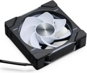 Phanteks ph f120d30r d ventilatorhuis r 2 orig - Phanteks D30-120 Reversed D-RGB PWM Fan Black 120mm Case Fan (Black)