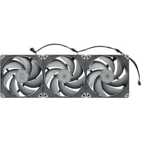 T30-140 Premium High-Performance PWM Fan Triple-Pack 140mm Case Fan (Black)