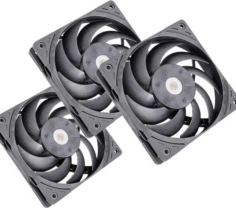 Scythe grand tornado 120mm 3000rpm pw 776748 2 orig - Scythe Grand Tornado 120 PWM 3000RPM 3-Pack 120mm Case Fan (Grey)