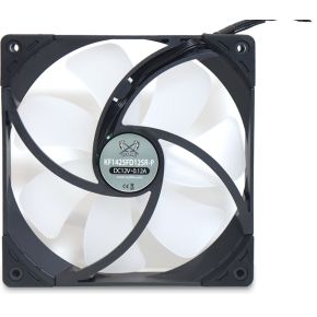 Kaze Flex 140 RGB PWM Square 140mm Case Fan (Black) - afbeelding 4