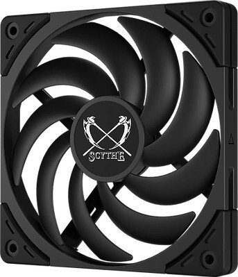Scythe wonder tornado 120 slim ventil - Scythe Wonder Tornado 120 Slim 2000RPM PWM 120mm Case Fan (Black)