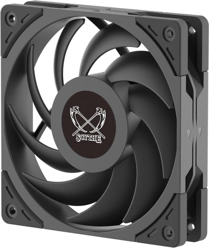 Scythe wonder tornado 120mm - Scythe Wonder Tornado 120 PWM 2000 RPM 120mm Case Fan (Black/Grey)