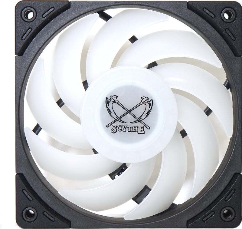 Scythe wonder tornado ventilatorhuis 2 orig - Scythe Wonder Tornado 120 PWM ARGB 120mm Case Fan (Black)