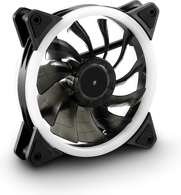 Sharkoon shark blades case fan 5 orig - Sharkoon SHARK Blades RGB ARGB 1200 RPM, 55.8 120mm Case Fan (Black)