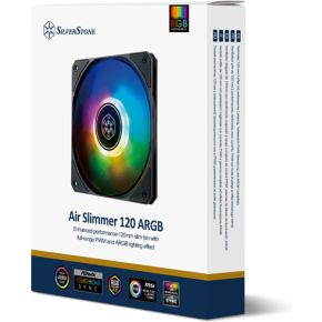 Air Slimmer 120 ARGB Slim Fan, 15.6mm, 0-1800 RPM, 63.67 CFM Case Fan - afbeelding 6