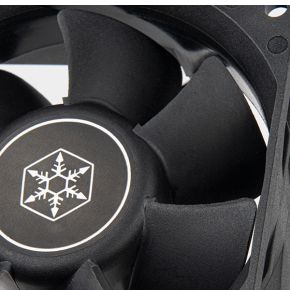 Silverstone FN80 Computer behuizing Ventilator Zwart 1 stuk case fan, productafbeelding 6