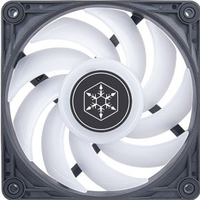 Silverstone vista 120 moederbord ventilato 2 orig - SilverStone VISTA 120 ARGB 120mm Case Fan (Black)