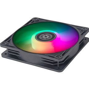 Silverstone vista 120 moederbord ventilato 5 orig - SilverStone VISTA 120 ARGB 120mm Case Fan (Black)