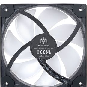 Silverstone vista 140 moederbord ventilato 5 orig - SilverStone VISTA 140 ARGB 140mm Case Fan (Black)