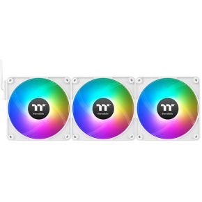 Thermaltake Thermaltake CT120 EX ARGB Sync PC Cooling Fan Snow (3-Fan Pack) case fan