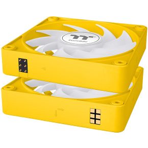 CT120 EX ARGB Sync PC Cooling Fan Bumblebee 120mm Case Fan (Yellow) - afbeelding 2