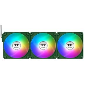 Thermaltake Thermaltake CT120 EX ARGB Sync PC Cooling Fan Racing Green (3-Fan Pack) case fan
