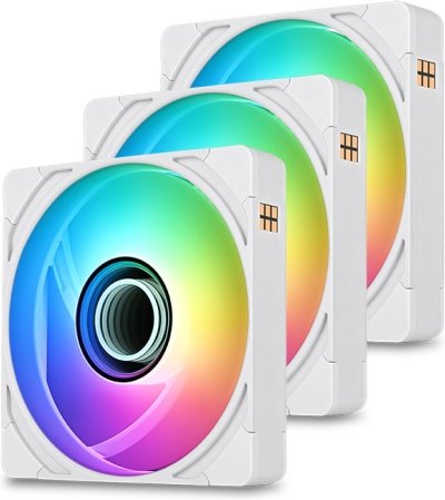 Thermaltake ct120 ex infinity computer beh 5022557 - Thermaltake CT120 EX INFINITY 120mm Case Fan (White)