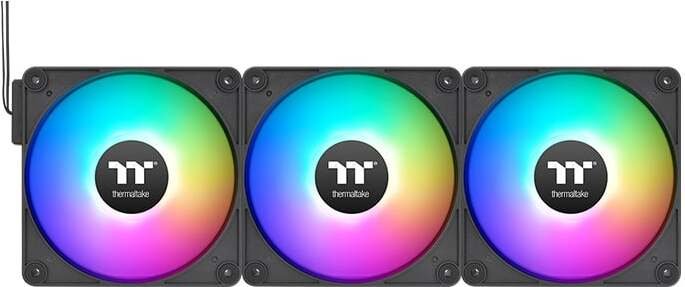 Thermaltake ct120 ex reverse sync pc cooli 776604 - Thermaltake CT120 EX Reverse ARGB Sync PC 120mm Case Fan (Black)