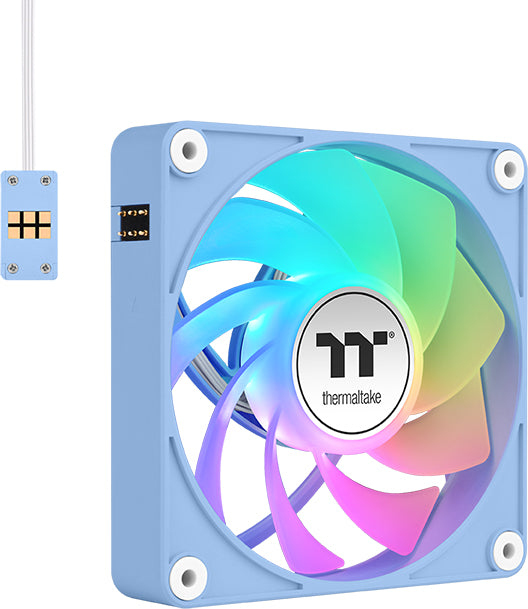 Thermaltake ct120 ex reverse sync pc cooli 776667 2 orig - Thermaltake CT120 EX Reverse ARGB Sync PC 120mm Case Fan (Blue)