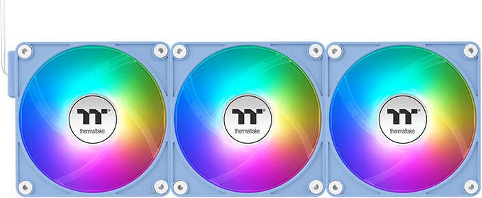 Thermaltake ct120 ex reverse sync pc cooli 776667 - Thermaltake CT120 EX Reverse ARGB Sync PC 120mm Case Fan (Blue)