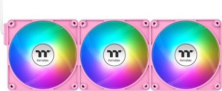 Thermaltake ct120 ex reverse sync pc cooli 776727 - Thermaltake CT120 EX Reverse ARGB Sync PC 120mm Case Fan (Pink)