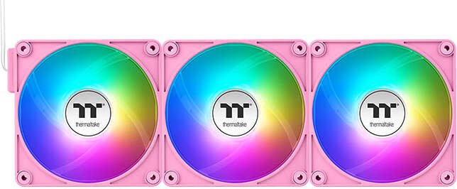 Thermaltake ct120 ex sync pc cooling fan 776669 - Thermaltake CT120 EX ARGB Sync PC Cooling Fan 120mm Case Fan (Pink)