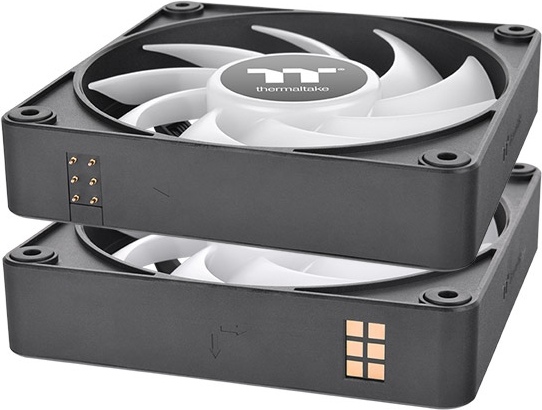 Thermaltake ct120 ex sync pc cooling fan 776728 4 orig - Thermaltake CT120 EX ARGB Sync PC Cooling Fan 120mm Case Fan (Black)