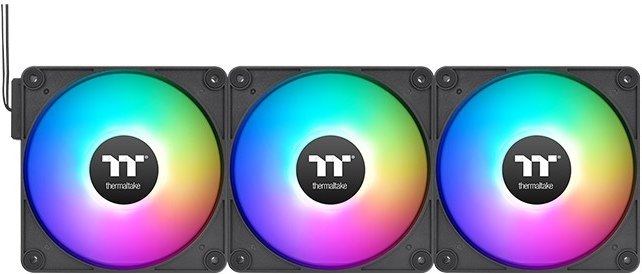 Thermaltake ct120 ex sync pc cooling fan 776728 - Thermaltake CT120 EX ARGB Sync PC Cooling Fan 120mm Case Fan (Black)