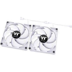 Thermaltake ct120 ventilator 12 cm wit 4 orig - Thermaltake CT120 120mm Case Fan (White)